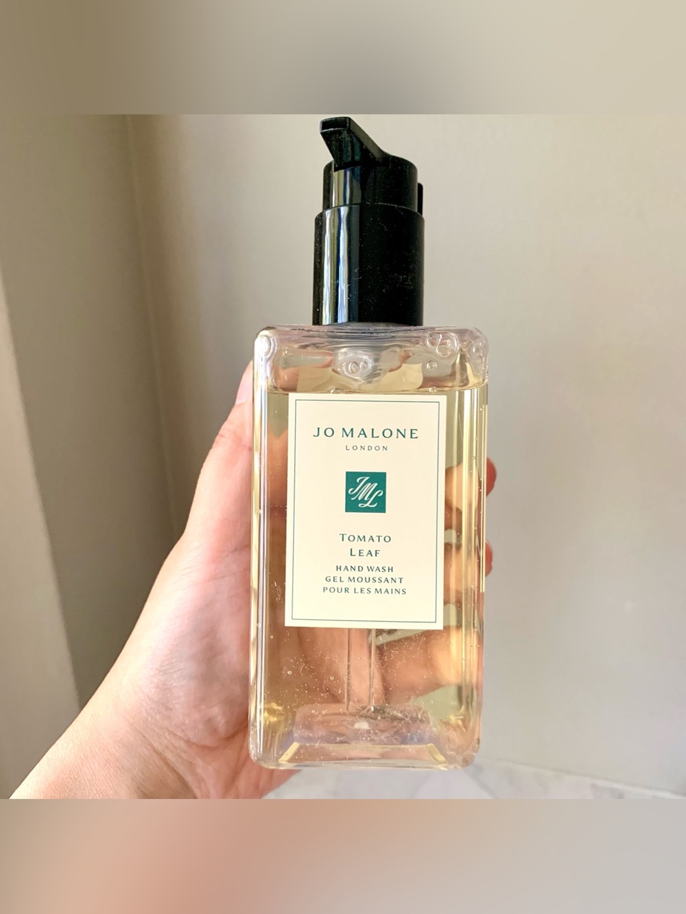 Jo Malone London Tomato Leaf Hand Wash 8.5 oz full size